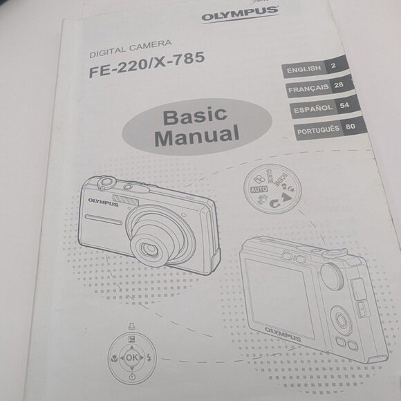 Olympus FE-220 7.1MP 3x Zoom Y2K Camera - TESTED - Picture 2 of 11